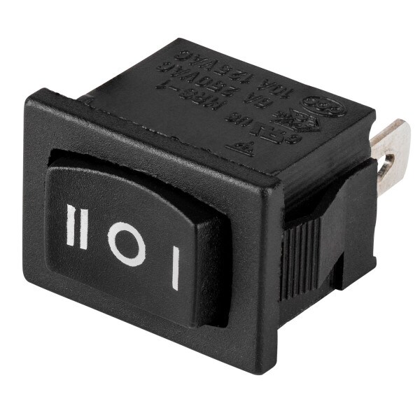 Main product image for SPDT Miniature Rocker Switch Center Off 060-674